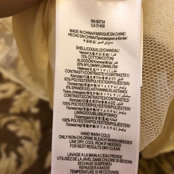 BCBGMaxazria Strapless Striped Dress NWOT - Picture 8 of 8